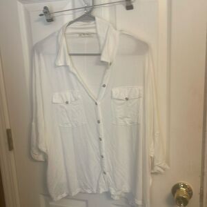 We The Free Free People Oversized cotton top extra small NWOT